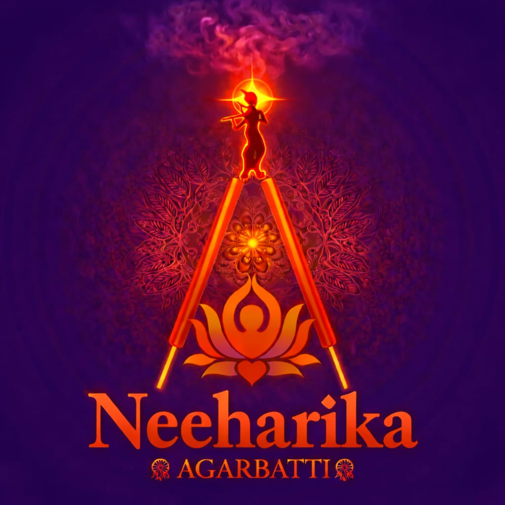 Neeharika Agarbatti — logo